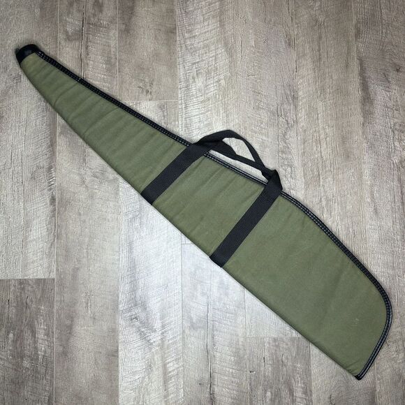 The Allen Company Soft‎ Rifle Case. 46" Green Vintage REVIEW PHOTOS - Picture 1 of 12